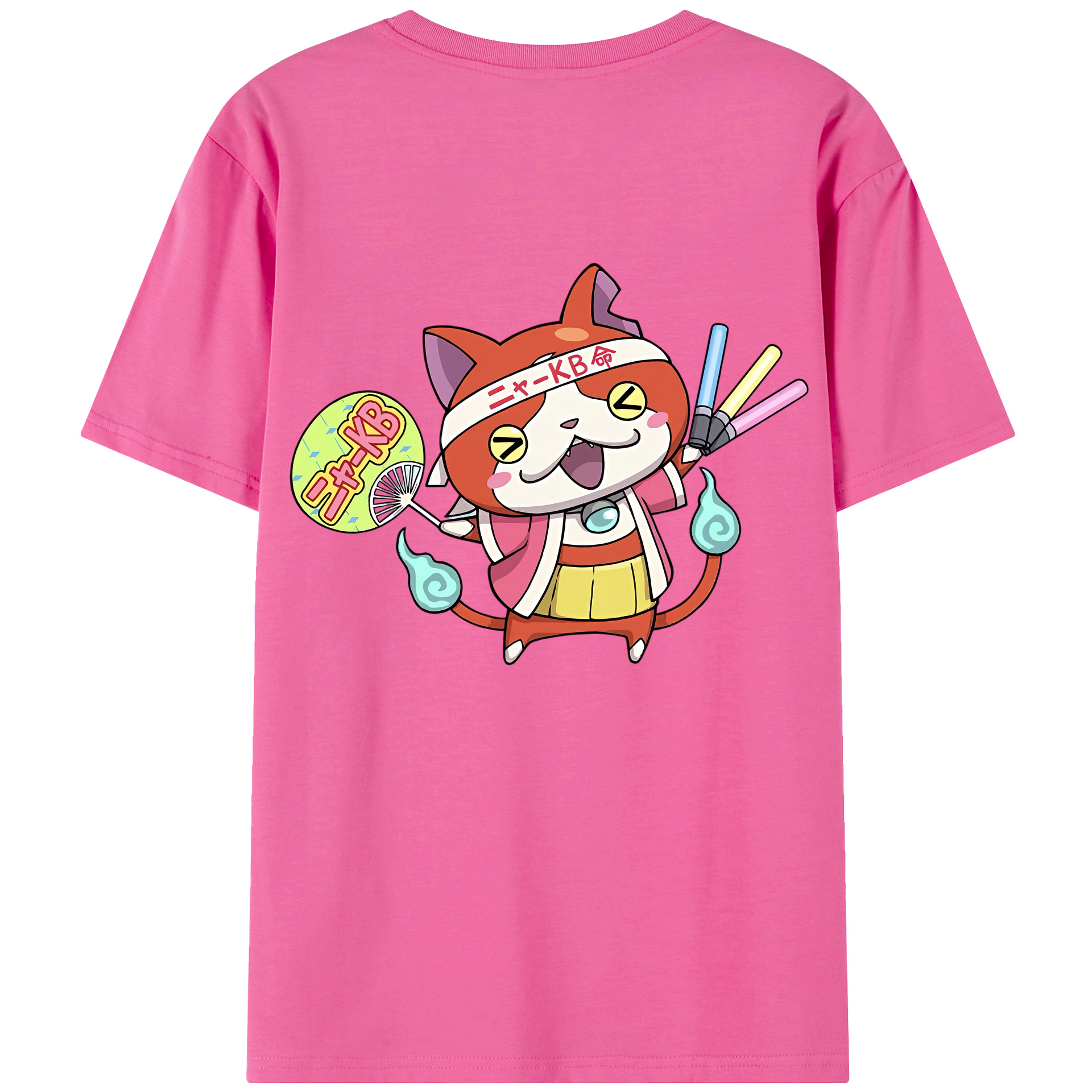 （画像用） 妖怪ウォッチ Yo-kai Watch レディース半袖Tシャツ(バックプリント)